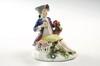 Appraisal: FIGURINE - th c Meissen figure of a gardener blue