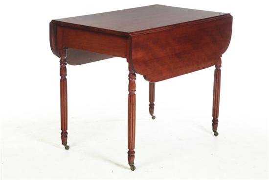 Appraisal: FEDERAL DROP-LEAF TABLE American early th century cherry Single board