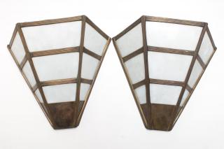 Appraisal: Art Deco Eurofase LASO Collection Sconces Art Deco or Mid-Century