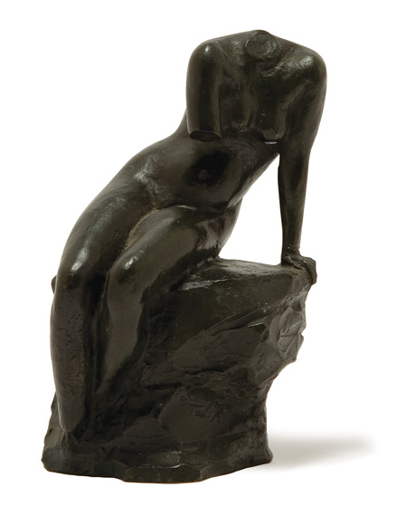 Appraisal: Max Kalish Polish - Seated Female Nude Estimate -