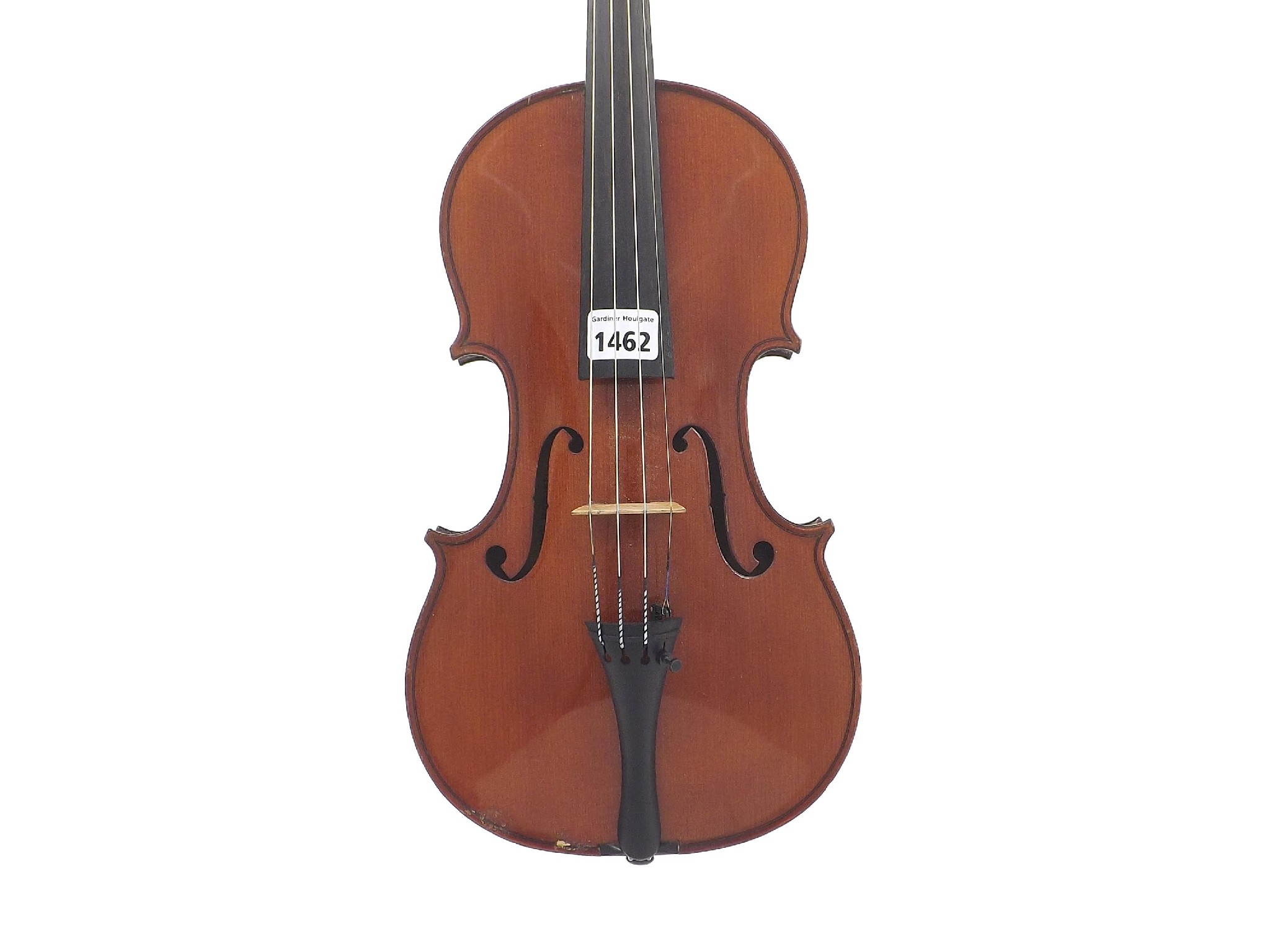 Appraisal: French Stradivarius copy violin circa cm