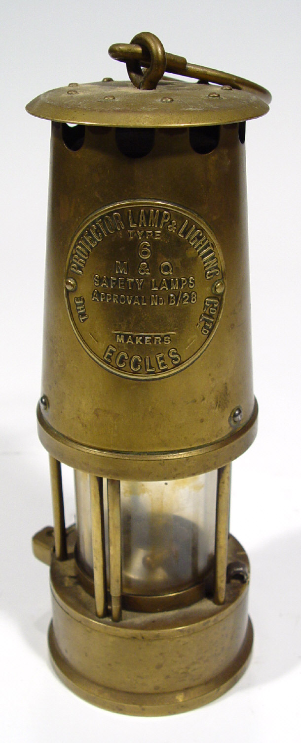 Appraisal: Eccles brass miners lamp type cm high