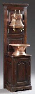 Appraisal: French Copper and Brass Lavabo early th c on a