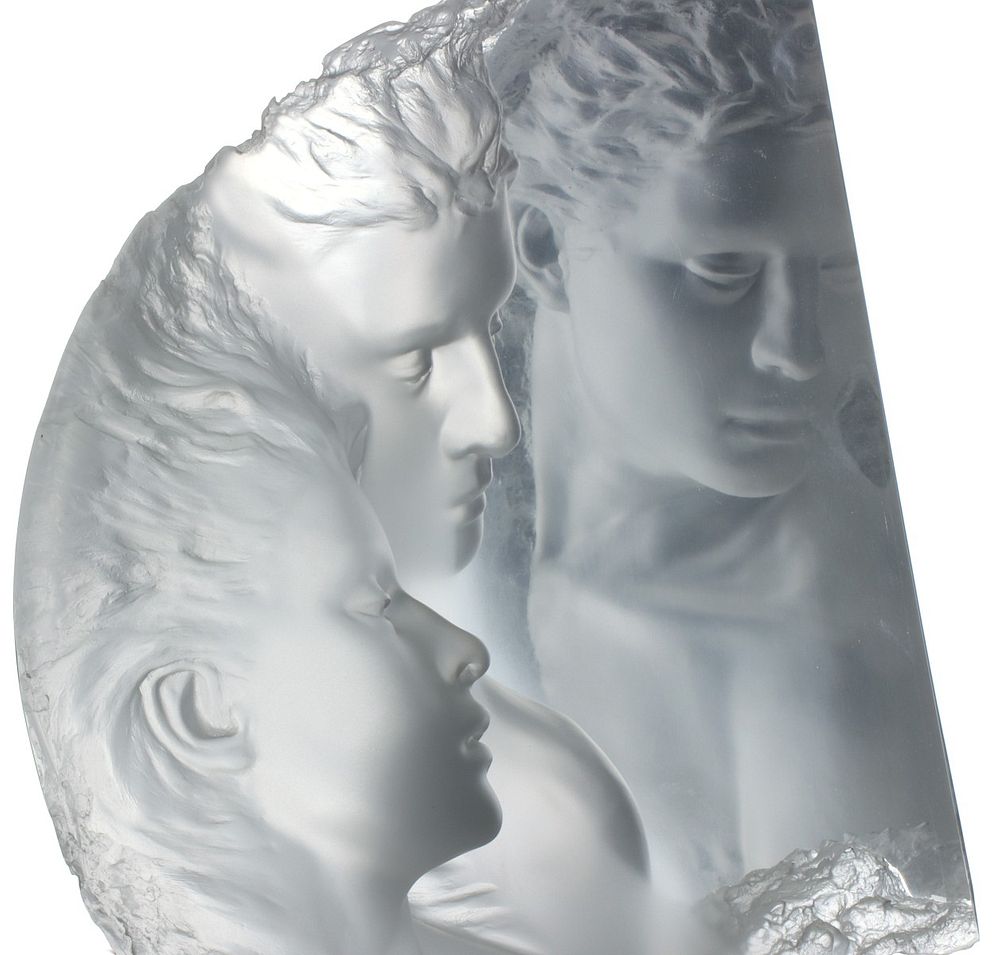 Appraisal: MICHAEL WILKINSON BORN ACRYLIC SCULPTURE Michael Wilkinson Born Turning Point