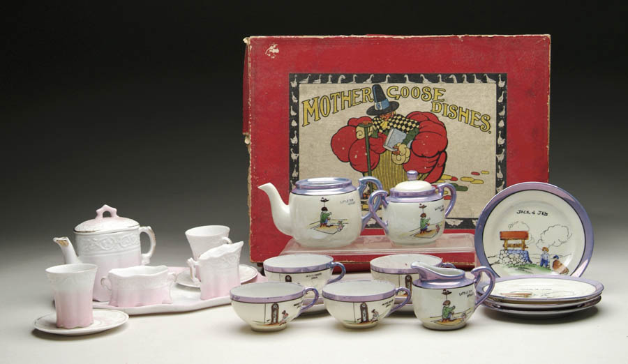 Appraisal: LOT OF TEA SETS W OB Includes Japanese Mother Goose