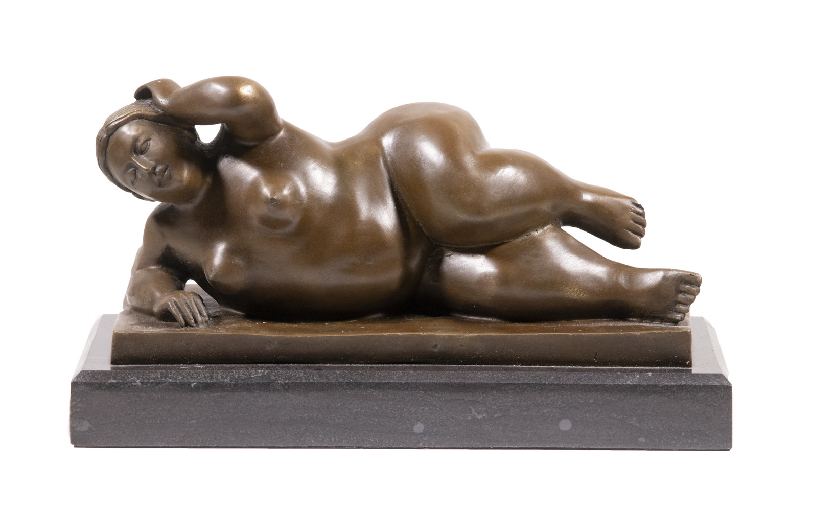 Appraisal: AFTER FERNANDO BOTERO NY COLUMBIA FRANCE - After Reclining Woman