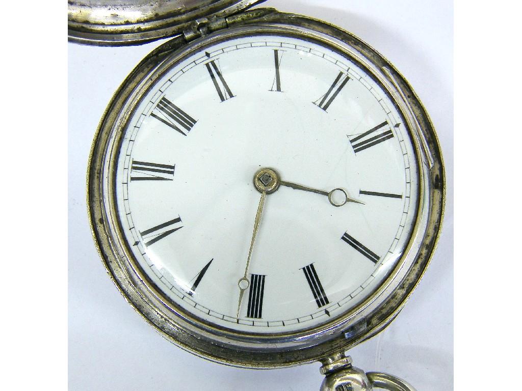 Appraisal: Good early th century French ct cylinder pocket watch the