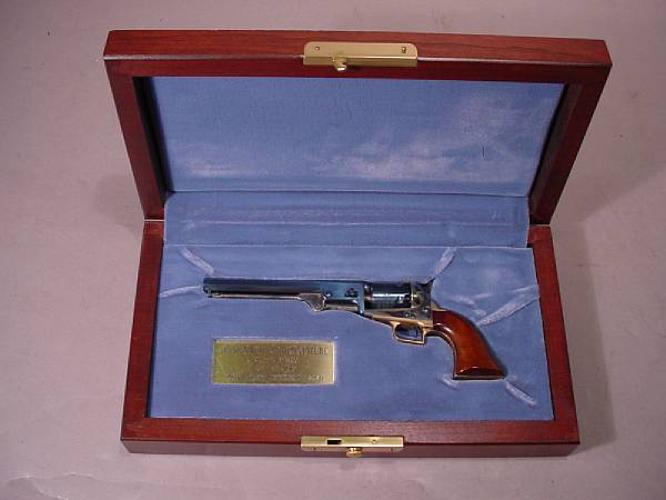 Appraisal: A cased miniature Colt Model Navy percussion revolver by Colt