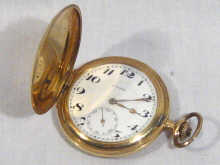 Appraisal: A carat gold hunter pocket watch by Eterna circa