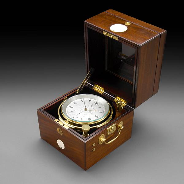 Appraisal: A Norwegian two day marine chronometer P Iversen Bergensecond half