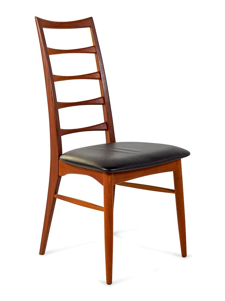 Appraisal: Niels Koefoed Danish th Century Lis Ladder-Back Chair Koefoed-Hornslet Denmark