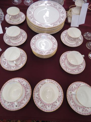 Appraisal: pcs Royal Crown Derby Brittany China service for inculdes dinner