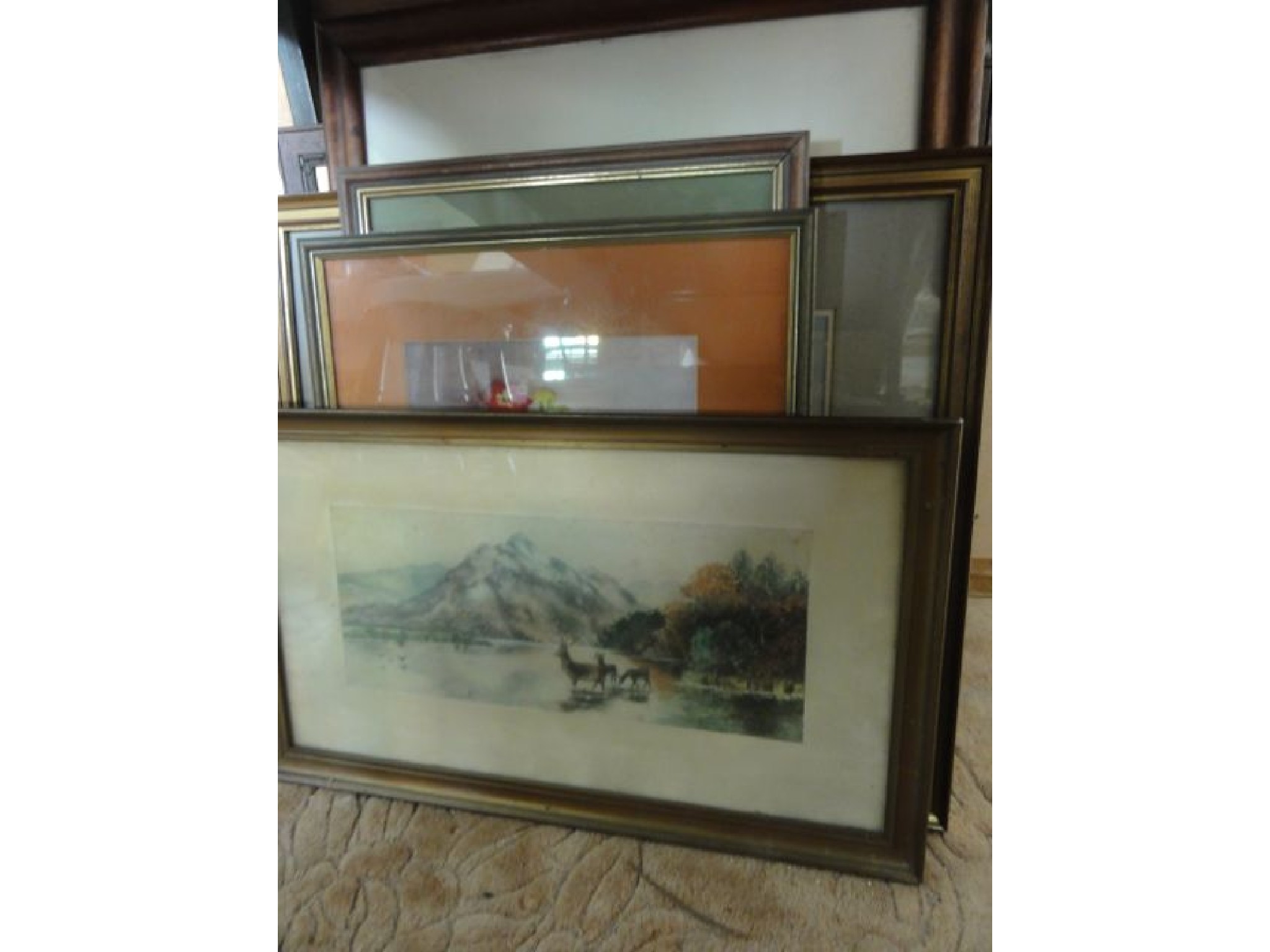 Appraisal: A collection of watercolours mainly of landscapes including study of