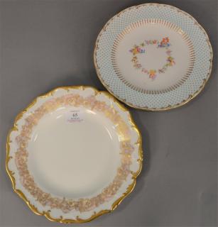 Appraisal: Two sets of porcelain plates including set of ten Mintons