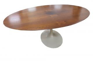 Appraisal: Large Cherry Knoll Oval Dining Table Large Cherry Knoll Oval