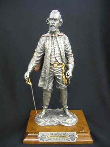 Appraisal: Chilmark Civil War Pewter Figurine ''RedfordForrest'' by Francis Barnum ''