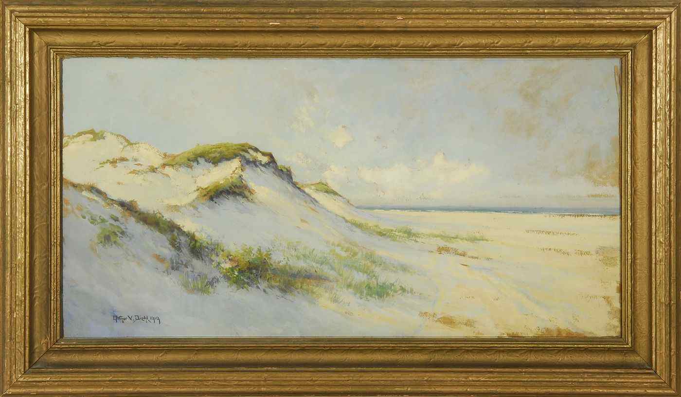 Appraisal: ARTHUR VIDAL DIEHLAmerican - Dune with distant beach and shore