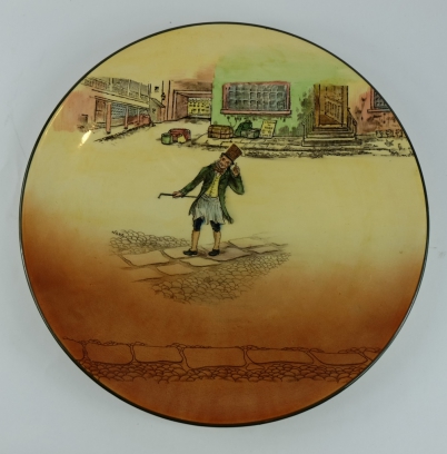 Appraisal: Royal Doulton Dickens seriesware large charger Trotty Vack D diameter