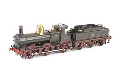 Appraisal: Kit Scratchbuilt - - Loco and Tender Class Great Western