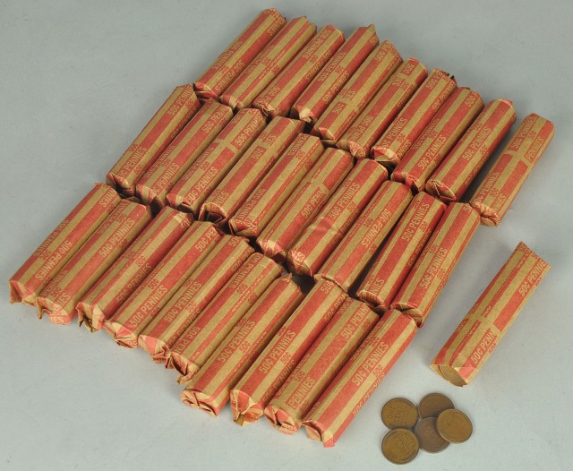 Appraisal: Rolls Wheat Pennies