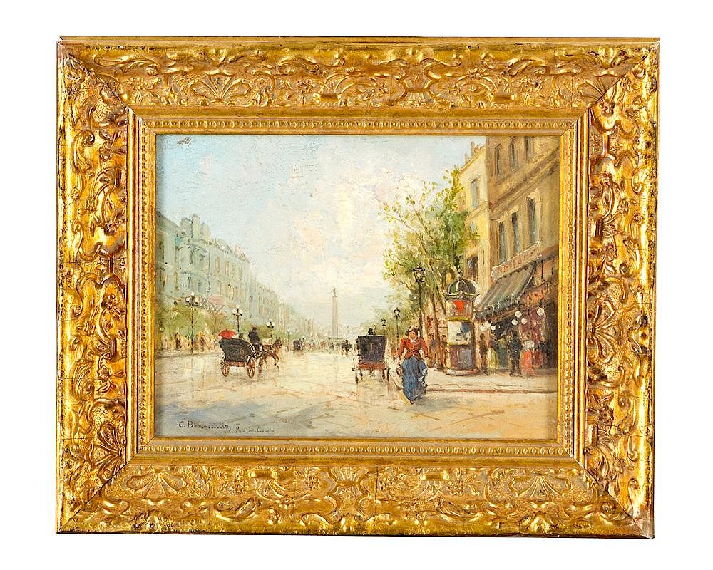 Appraisal: Carlo Brancaccio - -attributed Carlo Brancaccio - -attributed paris street