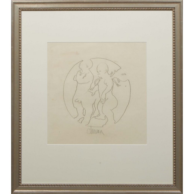 Appraisal: George Valentine Dureau New Orleans - Study of a Centaur