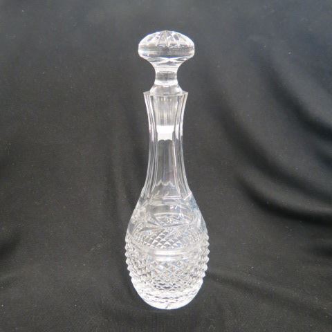 Appraisal: Waterford Cut Crystal Decanter diamond vine style