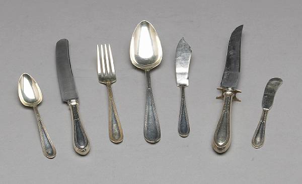 Appraisal: A sterling flatware setGorham Mfg Co Providence RIEdgeworth Comprising forks