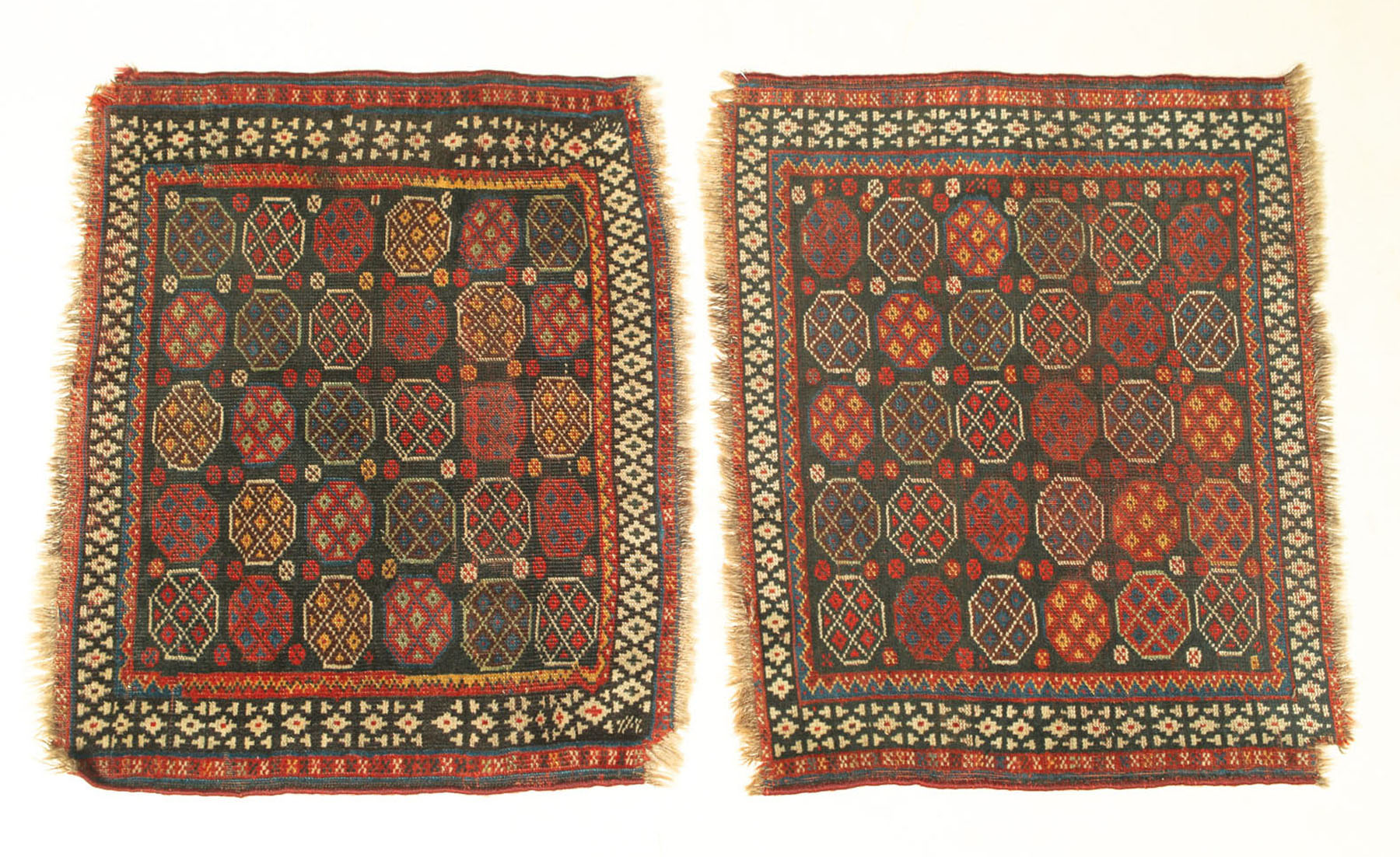 Appraisal: PAIR OF ORIENTAL MATS First quarter th century Southwest Persian