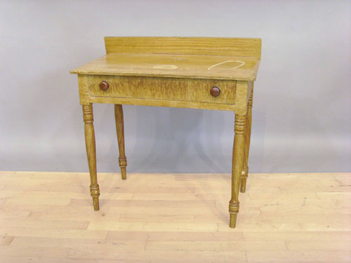 Appraisal: Painted Sheraton dressing table th c h w