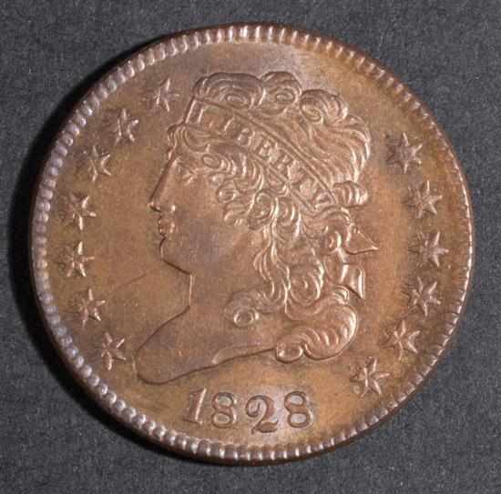 Appraisal: United States classic head type copper half cent thirteen stars