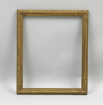 Appraisal: An American Impressionist Picture Frame A wide finished corner picture