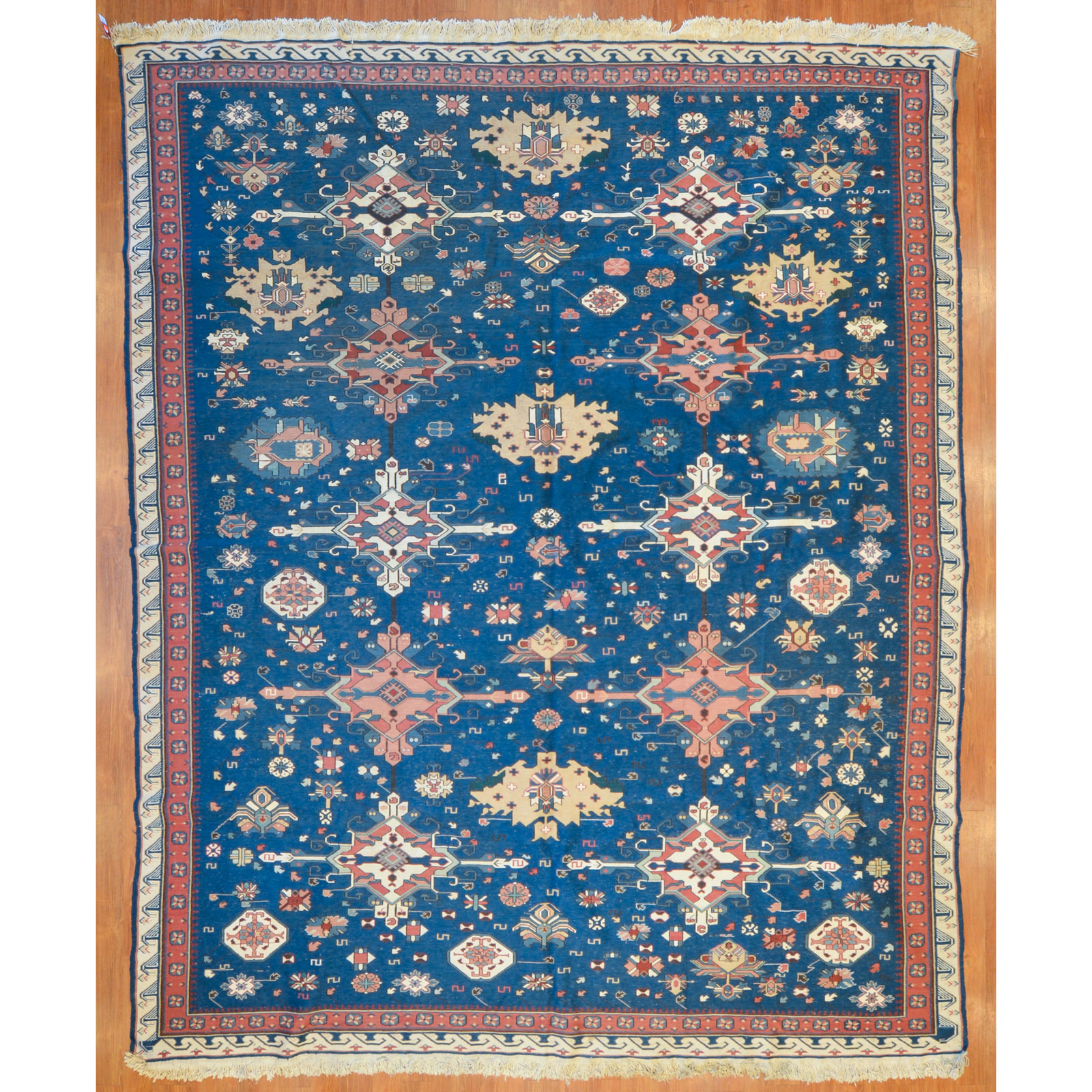 Appraisal: SOUMAK RUG INDIA X Fourth quarter- th century hand-knotted wool