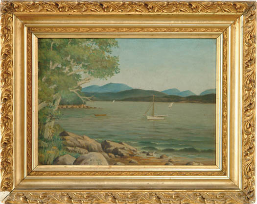 Appraisal: WATSON American Late th Century MAINE OR NEW HAMPSHIRE LAKE