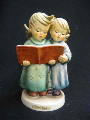 Appraisal: Hummel Figurine ''Angel Duet'' Goebel bee '' excellent