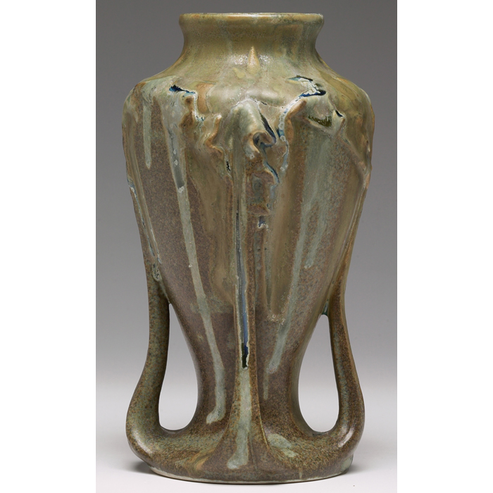 Appraisal: Denbac vase shouldered shape