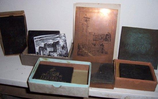 Appraisal: Sundry printer's plates and wood blocks