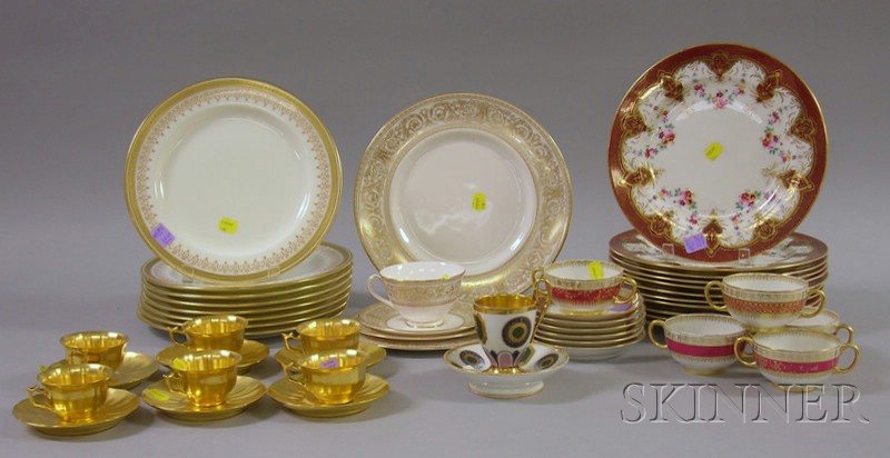 Appraisal: Group of Royal Doulton Wedgwood and Limoges Porcelain including thirteen