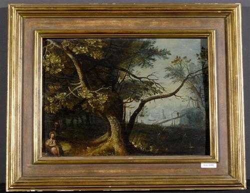 Appraisal: CONINXLOO GILLIS VAN III Antwerpen - Amsterdam Nachfolger Waldlandschaft mit