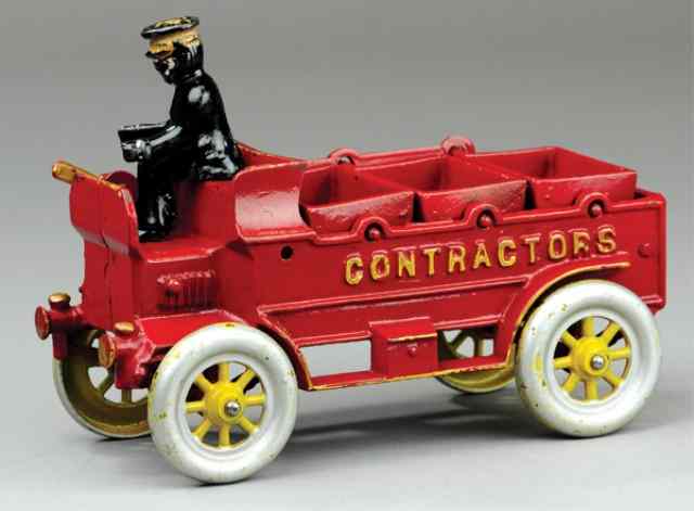 Appraisal: KENTON CONTRACTOR'S DUMP TRUCK c 's cast iron finest example