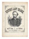 Appraisal: CUSTER GEORGE ARMSTRONG Pair of Custer sheet music Each x