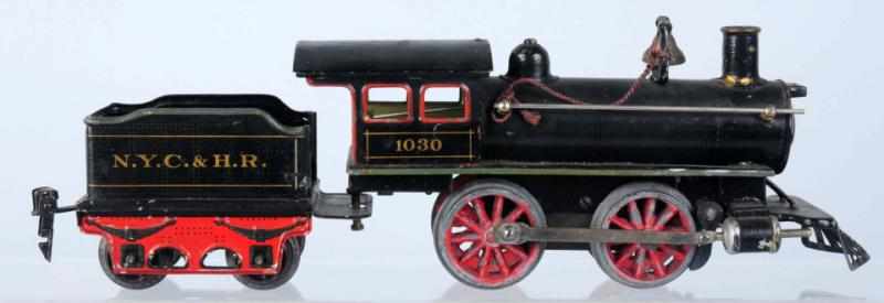 Appraisal: Marklin O-Gauge Clockwork Steam Engine Tender German American outline with