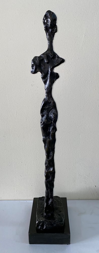 Appraisal: Swiss Bronze Sculpture Alberto Giacometti Femme de Boo Swiss Bronze