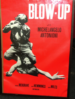 Appraisal: Blow-Up an Italian coloured film poster x cm and another