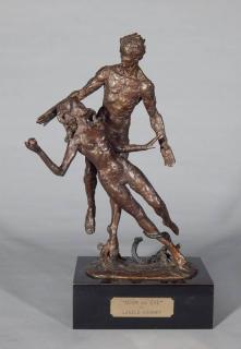 Appraisal: Laszlo Ispanky bronze sculpture Laszlo Ispanky American - - ''Adam