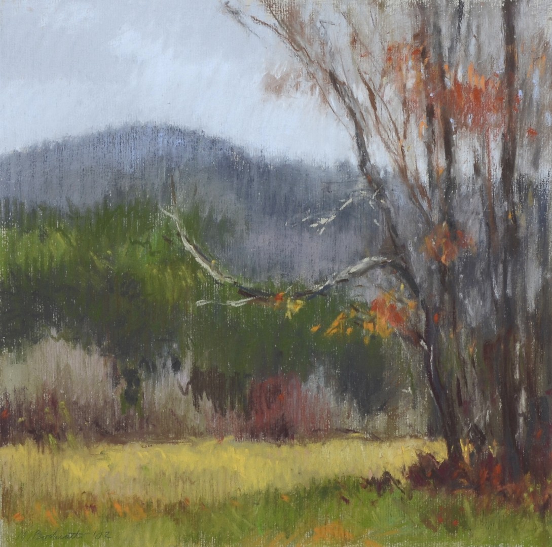 Appraisal: Mark Bockrath American pastel on paper Berkshires II pencil signed