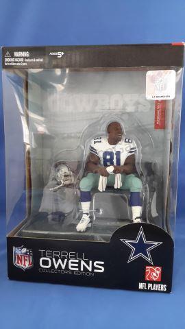 Appraisal: Sportspicks Terrell Owens Action Figure McFarlane's Sportspicks Collectors Edition -