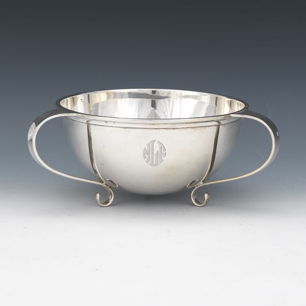 Appraisal: TUTTLE FOR CARTIER MID-CENTURY MODERN STERLING CENTREPIECE BOWL DATED x