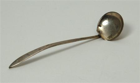 Appraisal: Ballater - a Scottish provincial silver jam ladle William Robb