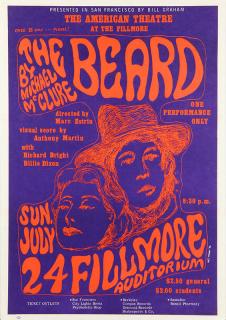 Appraisal: Bill Graham Vintage Rock Posters BG Wes Wilson American b